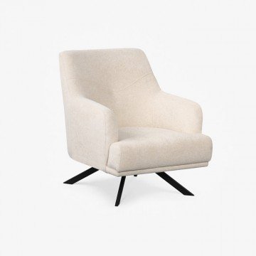 VITTORIO כורסא מודרנית בגוון קרם