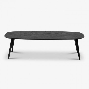 LOP שולחן סלון מעץ בגוון שחור